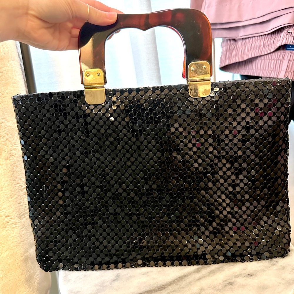 Sequin handbag